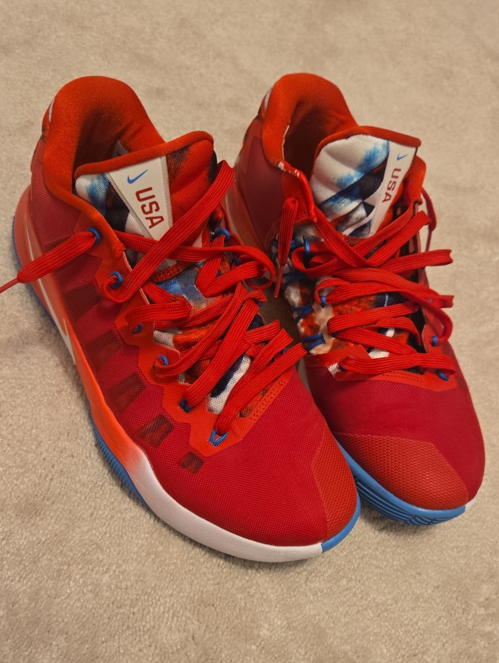 Nike Hyperdunk 2016 Low Honouring 96 USA Men's Size 13 Special Edition